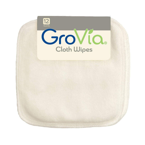 CLOTH WIPES: 12-Pack, White - Erin Chase Store